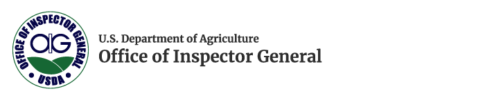 U.S. Department of Agriculture Office of Inspector General