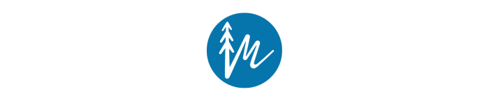 City of Medford "M" logo in blue