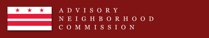 District of Columbia Advisory Neighborhood Commission banner