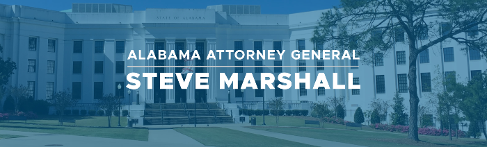 Alabama Attorney General's Office banner graphic