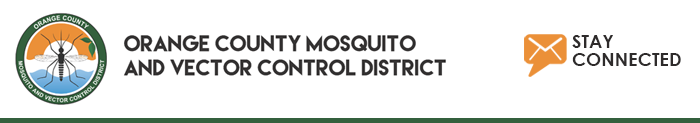 Orange County Vector Mosquito and Disease Control District banner