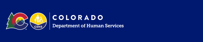 Colorado Department of Human Services banner image