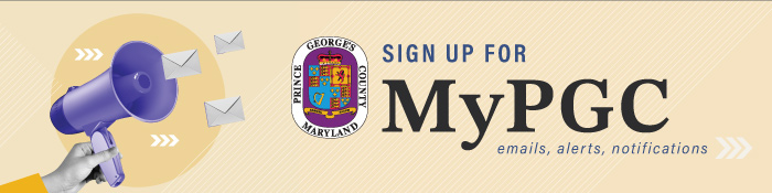Sign up for MyPGC emails, alerts, and notifications
