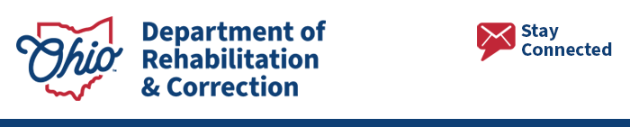 Ohio Department Rehabilitation & Correction Stay Connected Banner